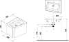 Тумба с раковиной Ravak SD 10° 55 белая R