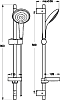 Душевой гарнитур Ideal Standard IdealRain B9431AA