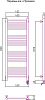 Полотенцесушитель электрический Сунержа Богема 00-0505-1240 120x40 R