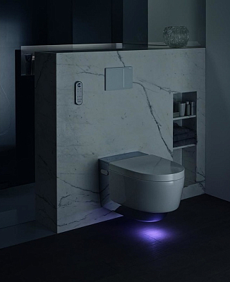 Унитаз-биде подвесной Geberit AquaClean mera comfort 146.214.21.1 белый