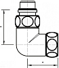 Комплект подключения Secado BP-HP 3/4"х1/2" 4673739246245, черный матовый