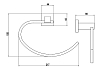 Полотенцедержатель Timo Selene 10050/00 хром
