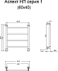 Полотенцесушитель водяной Тругор Аспект НП 1 60*40 (ЛЦ6)