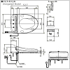 Крышка-сиденье TOTO Washlet SG TCF491AV65R с пультом дистанционного управления