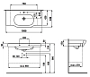 Раковина Laufen Lb3 8.1268.6.000.104.1 белый