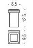 Комод Cersanit Smart B-KD-SMA/Gr