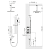 Душевая система Timo Selene SX-2229/17SM золото матовое