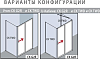 Душевой уголок Kermi Cada XS CK G2R 12020 VPK 120 см R