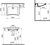 Раковина подвесная VitrA Conforma 60 см 5289B003-0001, белый