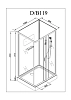 Душевая кабина Deto D D119