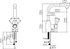 Смеситель Kraus KPF-2140 для кухонной мойки