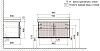 Тумба с раковиной STWORKI Молде 95 белая, со столешницей