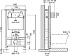 Система инсталляции для унитазов OLI 74 Plus Sanitarblock 878626