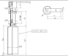 Дозатор для жидкого мыла Kerama Marazzi Logica LO.dis.02\CR, хром