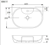 Раковина накладная beWash Bogen 88611106 черный