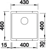 Кухонная мойка Blanco Subline 400-U 523430 мускат