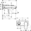 Смеситель для раковины Hansgrohe Metris 31251000, хром