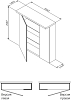 Шкаф зеркальный Am.Pm Spirit 2.0 M70AMCL0601WG