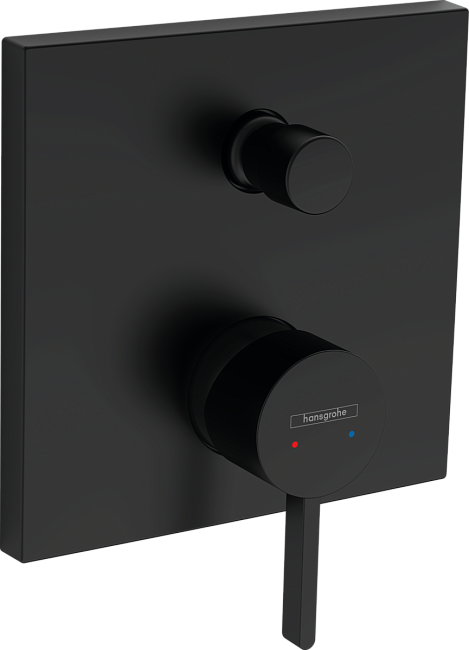 Смеситель для ванны с душем Hansgrohe Finoris 76416670, матовый чёрный