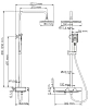Душевая система WasserKRAFT серия A A11301 хром
