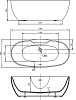 Акриловая ванна Vincea 170x80 VBT-405B-1700, белый