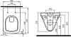 Подвесной унитаз KOLO Nova Pro M33103000