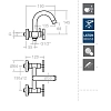 Смеситель для ванны с душем Ramon Soler Rs Cross 6205MO хром