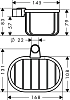 Полка Axor Montreux 42066820