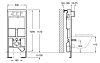 Инсталляционная система Roca Duplo WC 890090020 для унитаза (7.8900.9.002.0)