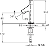 Смеситель для раковины Jacob Delafon Talan E10378RU-CP