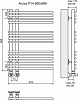 Полотенцесушитель водяной Terminus Астра П14 500x696