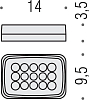 Мыльница Colombo Design Time W4201.000