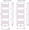 Полотенцесушитель водяной Сунержа Богема+ 00-0220-1550 хром