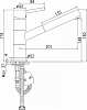 Смеситель для кухонной мойки Iddis Velikan VE2SBP0i05, хром