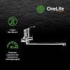 Смеситель для ванны с душем OneLife P11-211cr хром