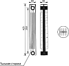 Радиатор биметаллический Global Style 350 4 секции