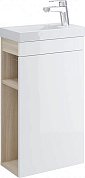 Тумба под раковину 40 см Cersanit Smart B-SU-SMA-CO40/Wh белый, ясень
