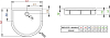 Поддон для душа Radaway Delos P с панелью