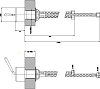 Рычаг удаленного управления Gessi Goccia 33700#279, белый