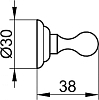 Крючок Keuco Astor 02114010000