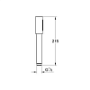 Ручной душ Grohe Sena Stick 28034LS0 белая луна