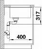 Кухонная мойка Blanco Etagon 500-U 522232 Silgranit жасмин