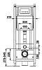 Инсталляция Berges Atom Line 040339 410 для подвесного унитаза, кнопка белая