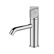 Смеситель для раковины Bronze de Luxe Focus 24601CM хром, серый