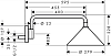 Верхний душ 280 mm Axor Front 26021000