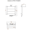 Полотенцесушитель электрический Тругор Аспект серия 1 Аспект1/элТЭН6050П хром
