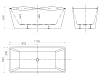 Акриловая ванна Gemy G9240 белый