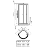 Душевая кабина Radomir Strong 1-05-6-0-0-1800