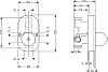 Скрытая часть Hansgrohe 31741180