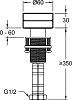 Смеситель для раковины Jacob Delafon Grands Boulevards E25388-CP+E77963-8A-CP, хром